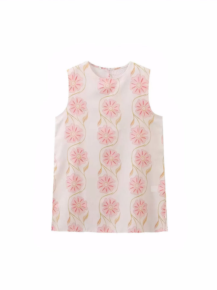 Vintage Bloom Shift Dress