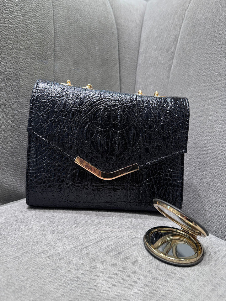 Vintage Crocodile Evening Handbag