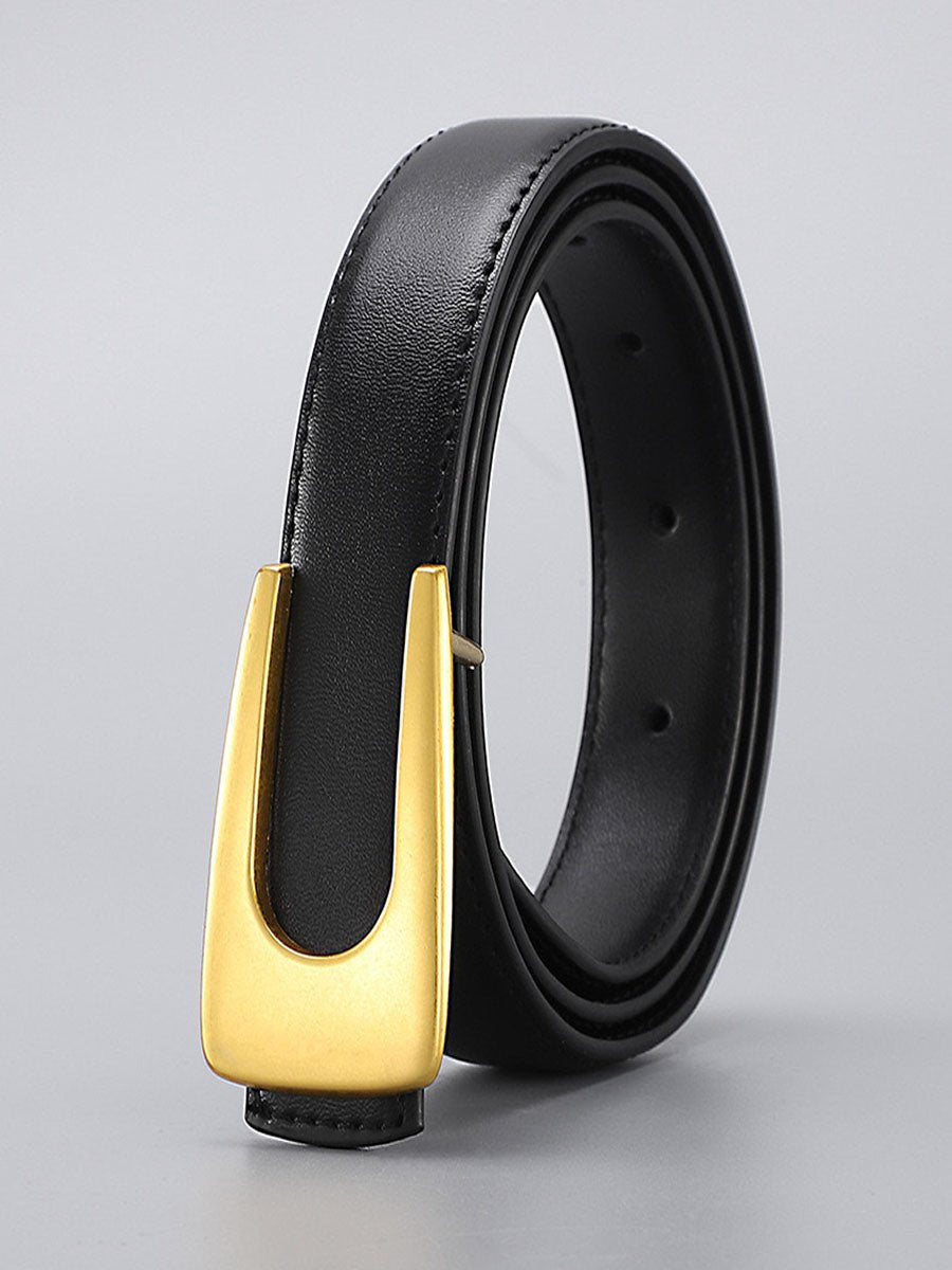 Vintage Gold Metal Buckle Belt