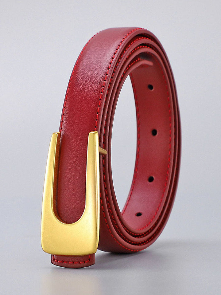 Vintage Gold Metal Buckle Belt