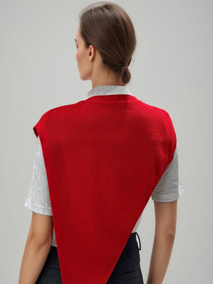 Vintage Triangle Knitted Shawl